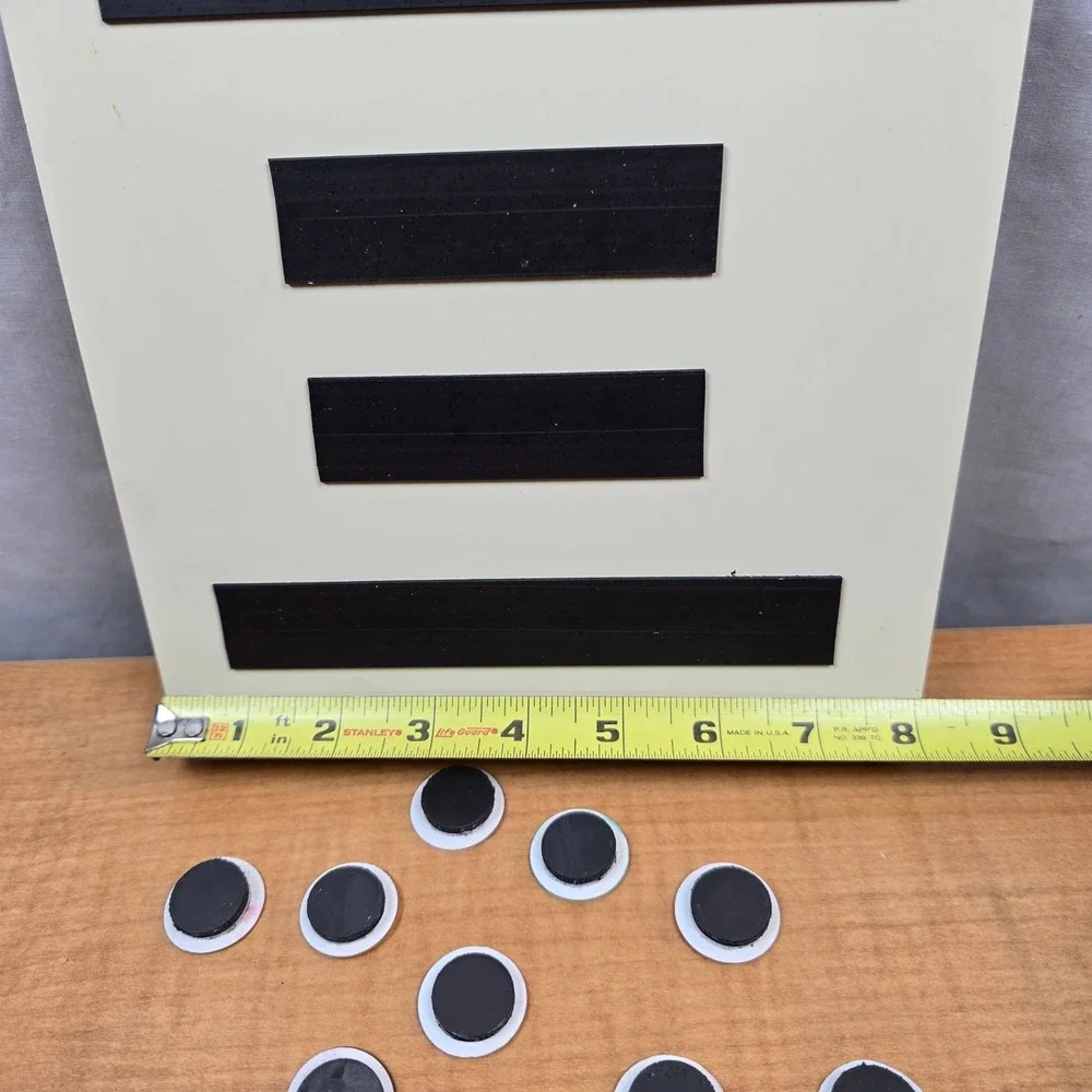 Magnetic Chore Chart To Do Done Kids Children Handmade  10